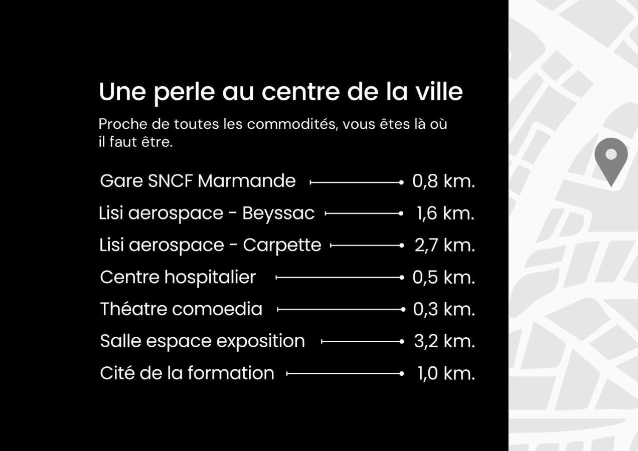 Standingappart Marmande Centre المظهر الخارجي الصورة
